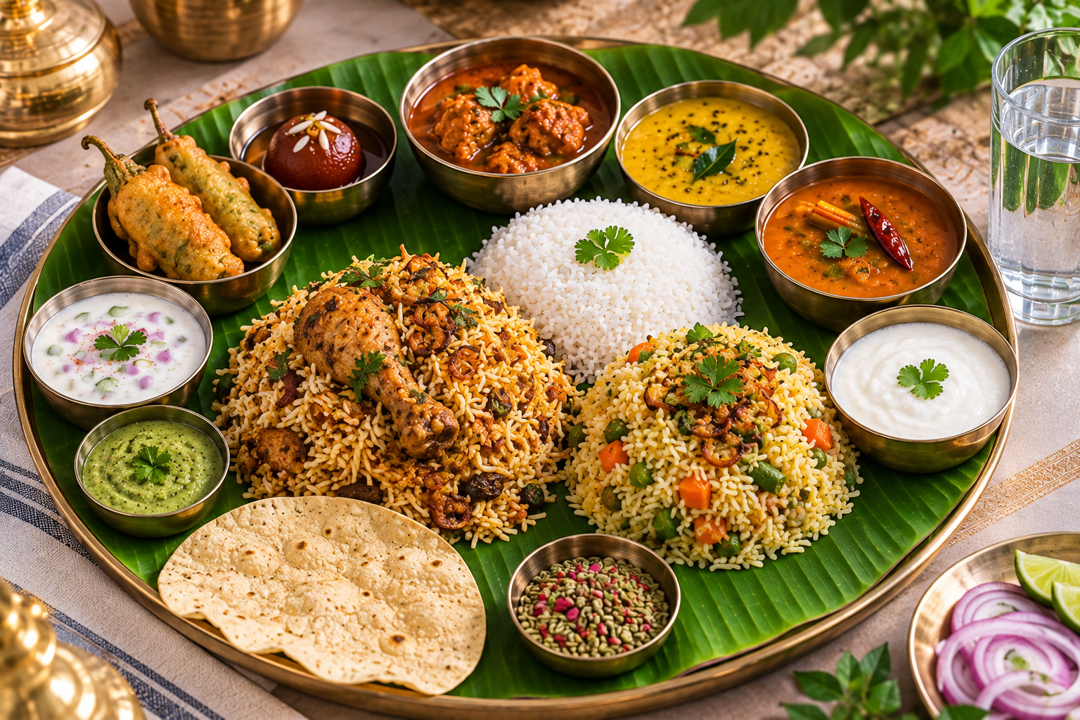Simple non vegetarian catering menu