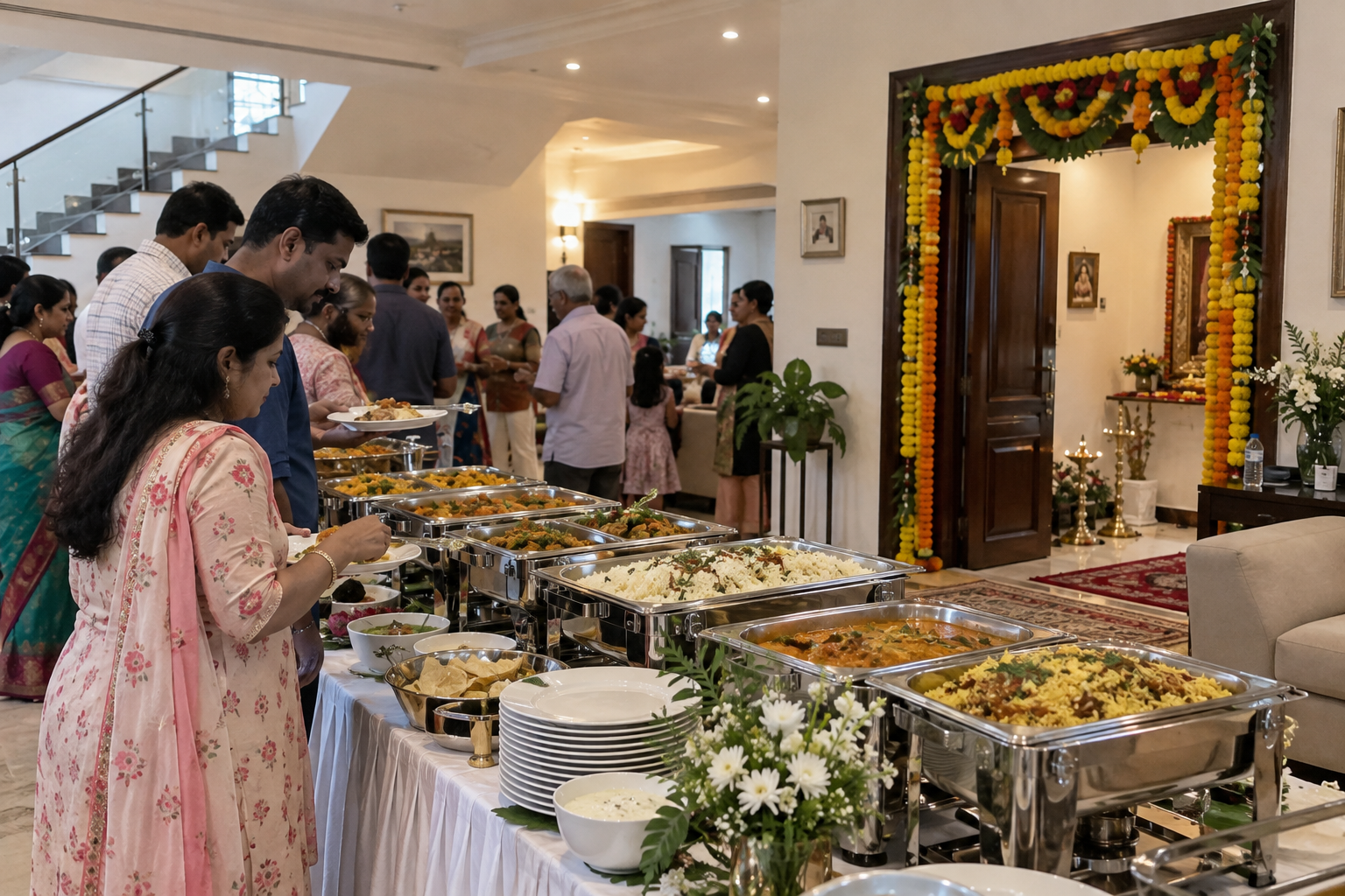 Housewarming catering