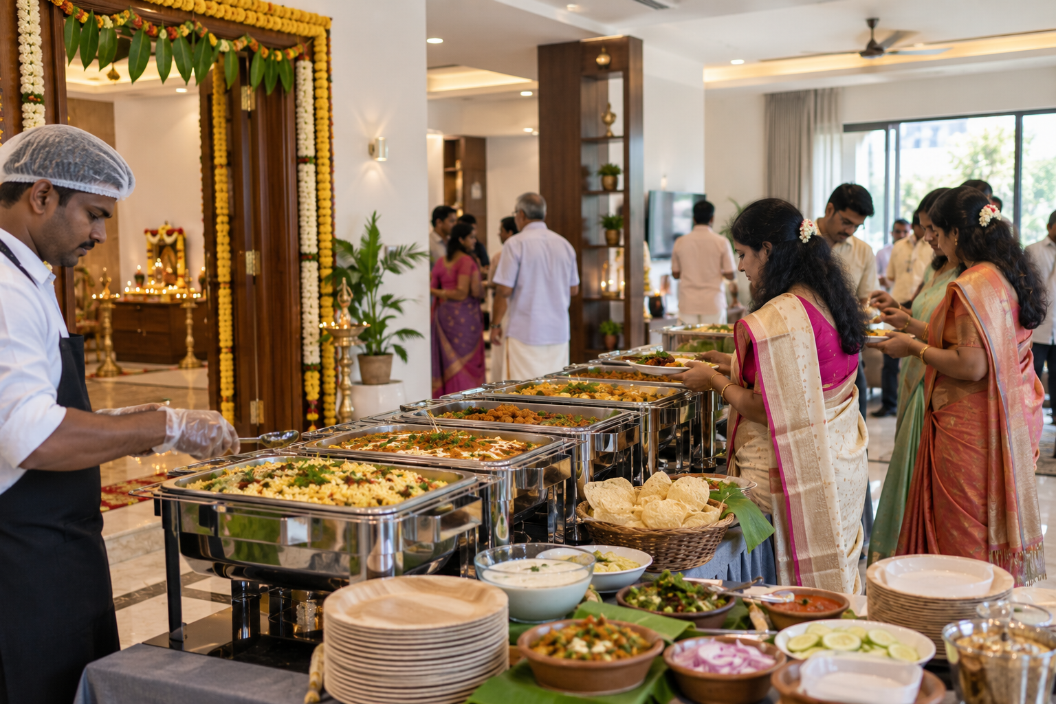 Housewarming catering